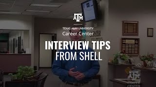 Interviewing Tips from Shell