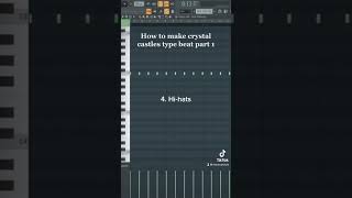 How to make crystal castles type beat part 1 #howtomake #typebeat #tutorial