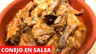 Como Hacer CONEJO en SALSA | Receta Casera Rapida y Facil