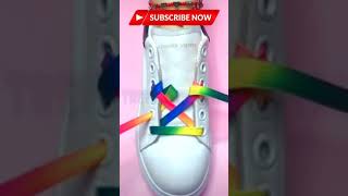 How to Tie Shoelaces Ep-4 | Shoes Lace Styles 2022 | Quick Laces Hack By Gold Digger  #shorts