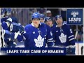 Toronto Maple Leafs take care of the Seattle Kraken, prepare for weekend back-to-back