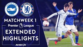 Brighton v. Chelsea | PREMIER LEAGUE HIGHLIGHTS | 9/14/2020 | NBC Sports