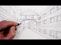 how to draw using 1 point perspective draw a view of venice