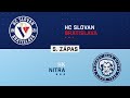 5.zápas finále HC Slovan Bratislava - HK Nitra HIGHLIGHTS