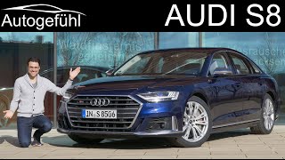Audi S8 FULL REVIEW 2021 motorway night drive with the V8 power luxury sedan!