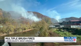 Brush Fires Putting Logan County in Danger