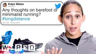 Marathon Champion Answers Running Questions From Twitter | Tech Support | WIRED