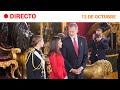 12 de OCTUBRE: RECEPCIÓN de los REYES en el DÍA de la FIESTA NACIONAL | RTVE Noticias