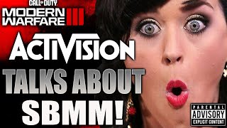 Activision FINALLY talks about SBMM😱 MW3 Matchmaking