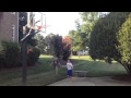 MLG TRICK BASKETBALL SHOT WITH A BEAST!!!!