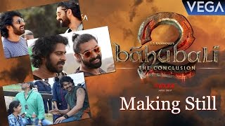 Bahubali2 Movie Making Stills || Prabhas Birthday Special Video