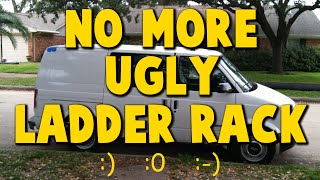 Astro Van Ladder Rack Removal - Pre-Camper Build