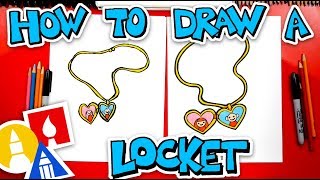 How To Draw A Locket Necklace