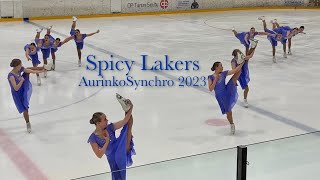 Spicy Lakers - AurinkoSynchro 2023 - Muodostelmaluistelu Synchronized Skating