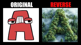 Reverse Alphabet Lore But In AMAZON (A-Z...) - All Alphabet Lore Meme Animation - TD Rainbow