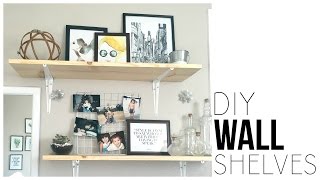 DIY Wall Shelves | Make Shelves For Under $13