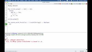 Shplait Tutorial 7 - local definitions
