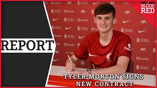 Liverpool sign Midfielder Tyler Morton to new long-term contract | REPORT