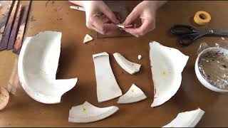 How to Fix Broken Pottery with the Japanese Art of Kintsugi - Part 1