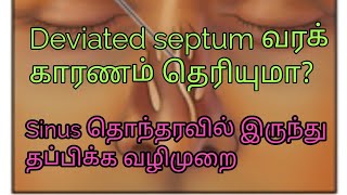 உங்கள் மூக்கை பற்றி தெளிவாக தெரிந்து கொள்ளுங்கள்.|Explanation of nose#health#ஆரோக்கியம்#nose#மூக்கு