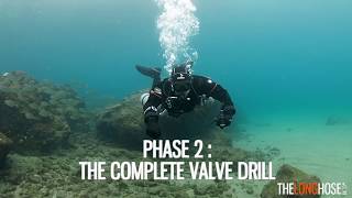 COMPLETE VALVE DRILL SIDEMOUNT DIVER (EXAMPLE STUDENT MATERIALS)