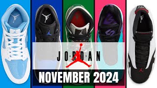 GET THE BEST Air Jordan Release in November 2024