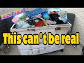 DUMPSTER DIVING - I GOT A BIG SURPRISE AT THIS DUMPSTER !!