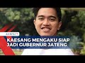 Kaesang Mengaku Siap Diusung Jadi Calon Gubernur Jateng 2024