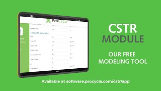 CSTR Module: ProCycla's modeling tool for the optimization of anaerobic digesters