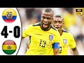 Ecuador vs Bolivia 4-0 Resumen Y Goles Completo 2024 HD