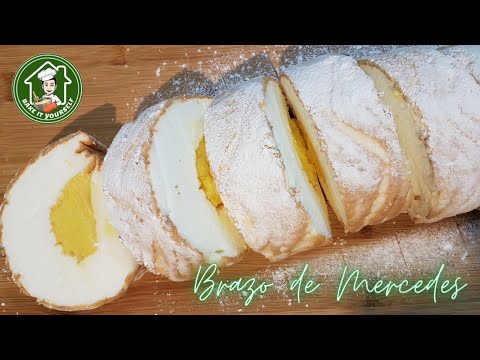 Recipe for Brazo de Mercedes (Philippine Meringue Roll).