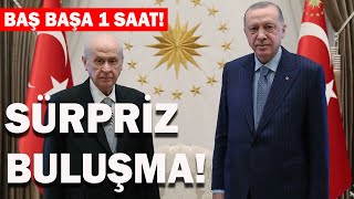 Erdoğan ile Bahçeli'den Beştepe'de Flaş Görüşme