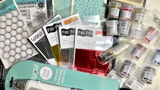 Wow Embossing Guest Design Unboxing