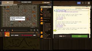 CodeCombat - The wizards haunt - JavaScript