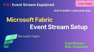 Real-Time Data Streaming in Microsoft Fabric | Create Event Streams in KQL Database