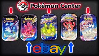 The Pokémon Center doesn't own Bubble Wrap - Mini Tins Opening!