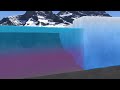 Animation:How A Glacier Melts