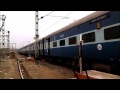 ponmalai wdp 3a with longest running sampark kranti express of india arrives panvel.