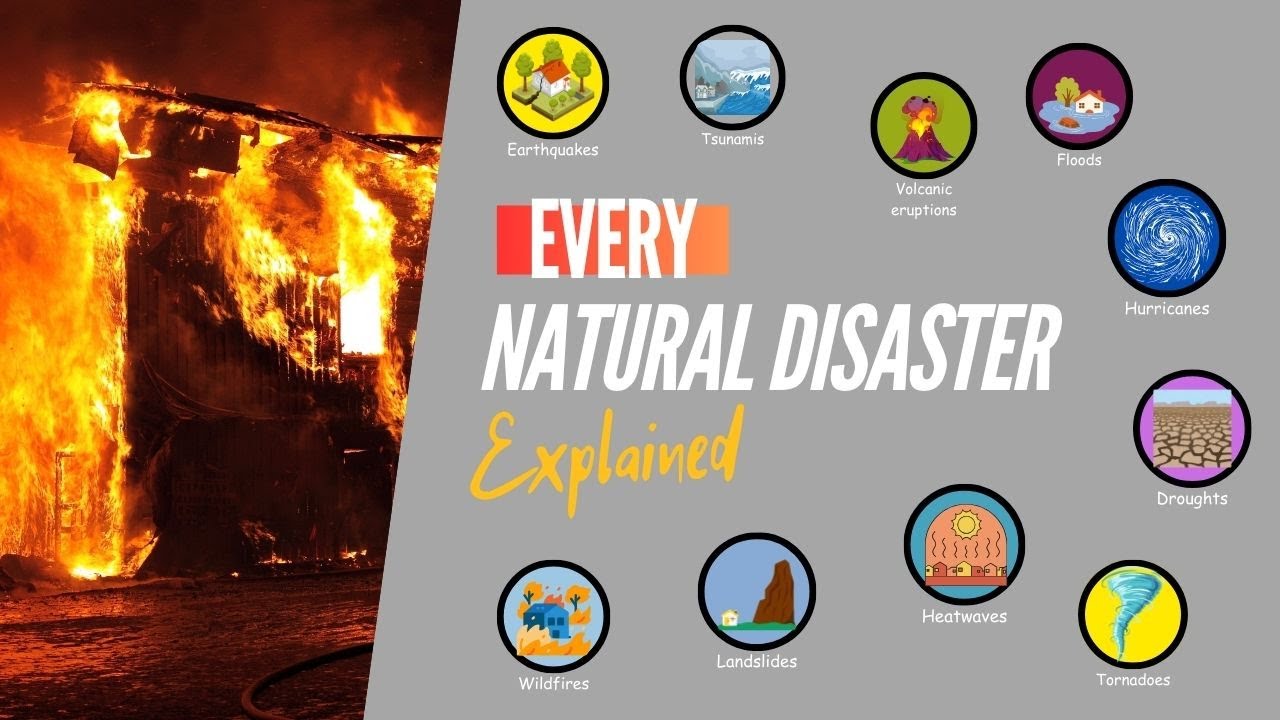 Every Natural Disaster Explained In 8 Minutes Earthquakes More