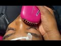 my first eyelash extension by glamdlashes2022 namibian youtuber. roadto1k