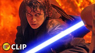 Obi-Wan vs Anakin - Duel on Mustafar Part 1 | Star Wars Revenge of the Sith (2005) Movie Clip HD 4K