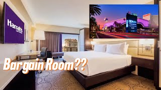 Harrahs Las Vegas Room Review!! Deluxe Mountain Room