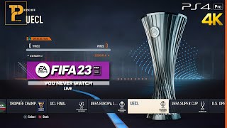 FIFA 23 - Barcelona vs Real Madrid - UEFA Europa League Final | PS4™ Pro Gameplay [4K60]