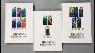 🔴[Live]  Unboxing - Final Fantasy 25th Memorial Ultimania  Encyclopedia -