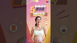 5 easy steps to stay energetic in pregnancy | Pregnancy Tips Marathi #shorts