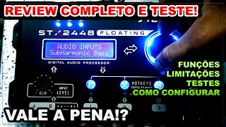 Stetsom STX 2448 Floating Processor Review How to Set Subharmonic Bass Limiter Peak and RMS