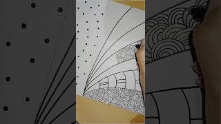 Easy zentangle pattern #art #zentanglepatterns #drawing #zentangle #sketch #doodle #doodling