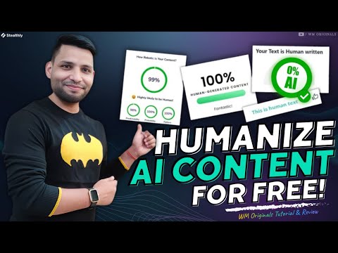 How to Humanize AI Content for FREE (2024) Convert AI Content to Human Content Stealthly.AI