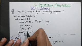 C Programming: GATE 2015 Pointers II
