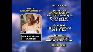 Gertrude Antonia St. Marthe long